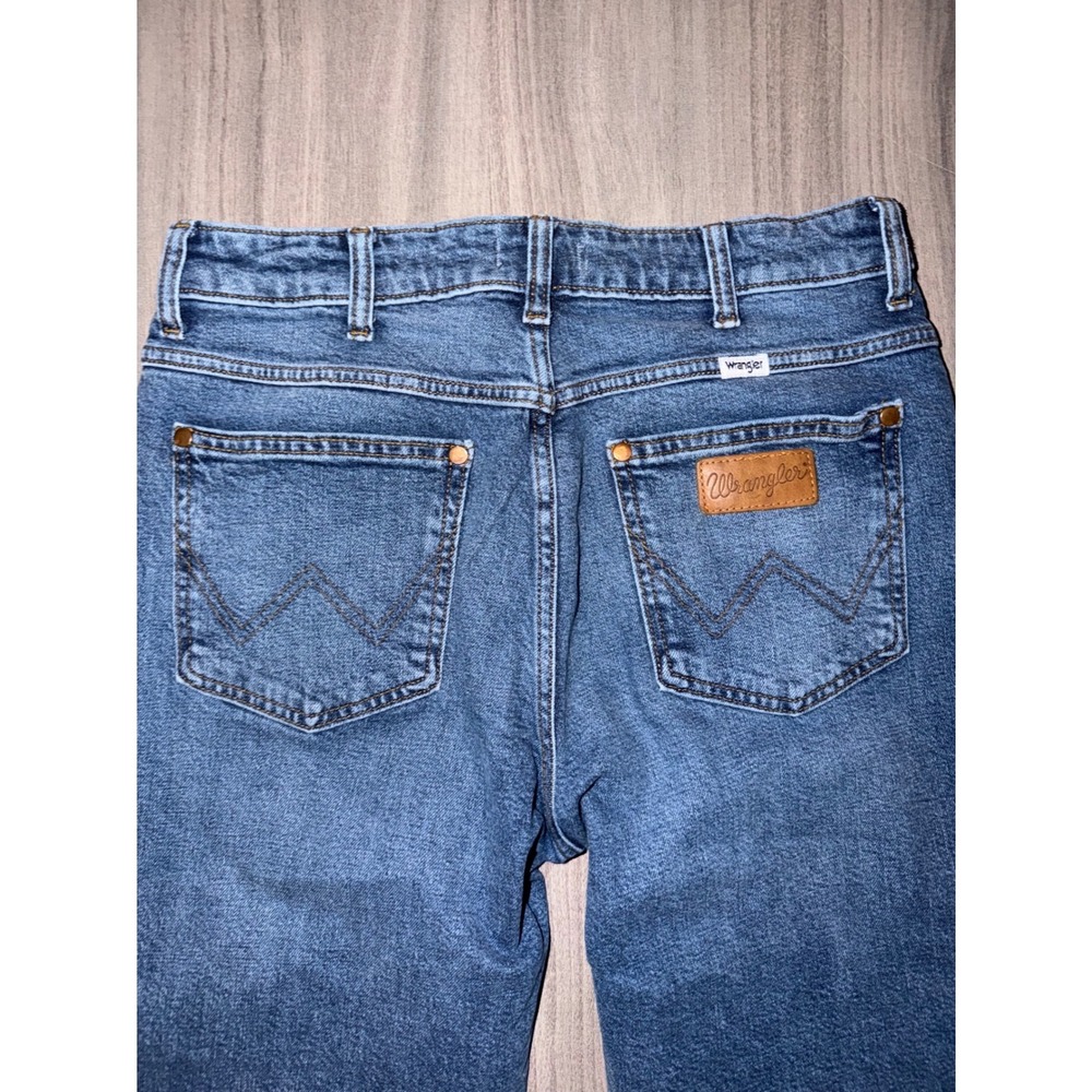 Wrangler Westward High Rise Bootcut Jeans Blue Denim 29 10WIHRBFN Y5 - Picture 10 of 12